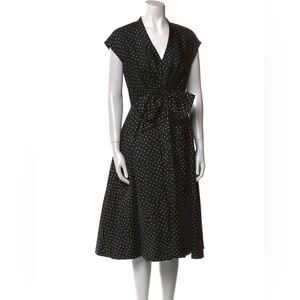 Kate Spade New York Polka Dot Print Midi Length Dress Size 6